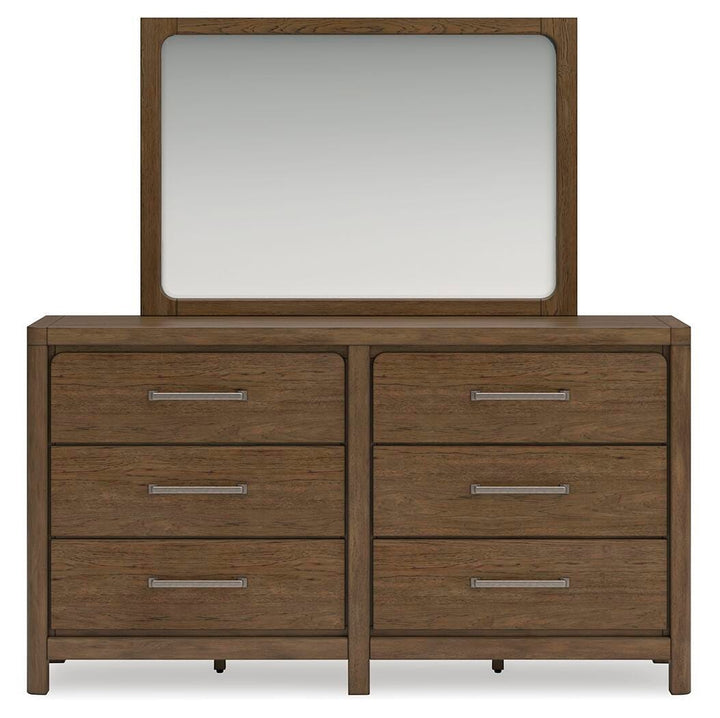 Cabalynn Dresser and Mirror - Light Brown (5)