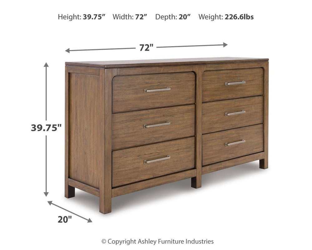 Cabalynn Dresser - Light Brown (12)