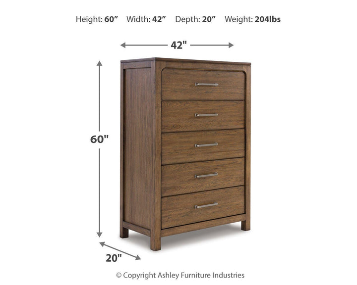 Cabalynn Chest of Drawers - Light Brown (12)