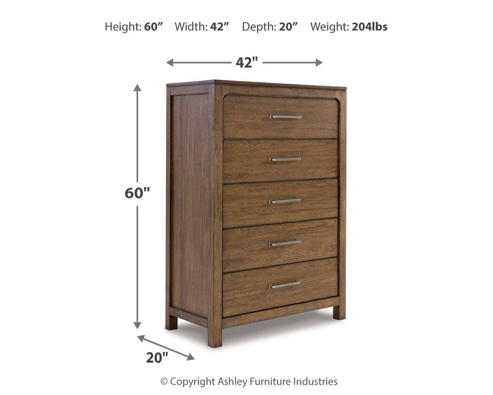 Cabalynn Chest of Drawers - Light Brown (12)