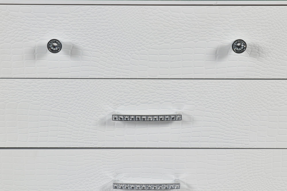 Valentino Nightstand-White