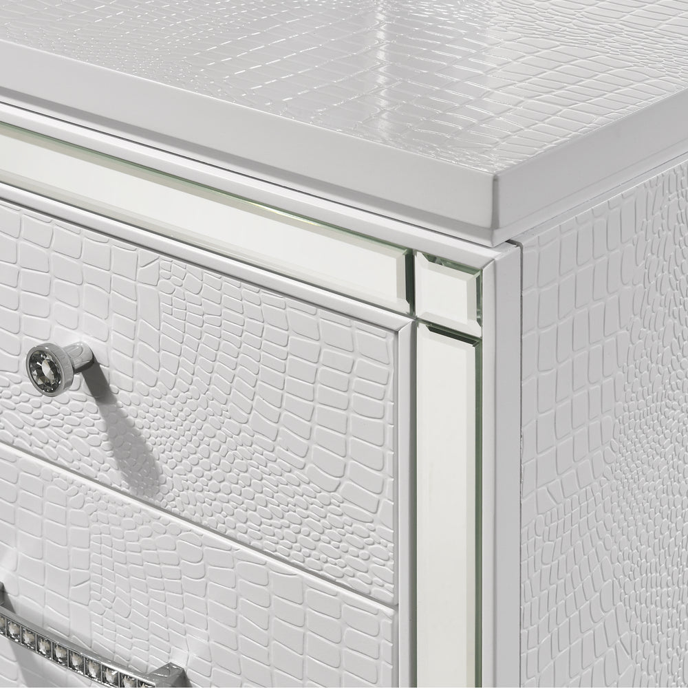 Valentino Dressing Table-White