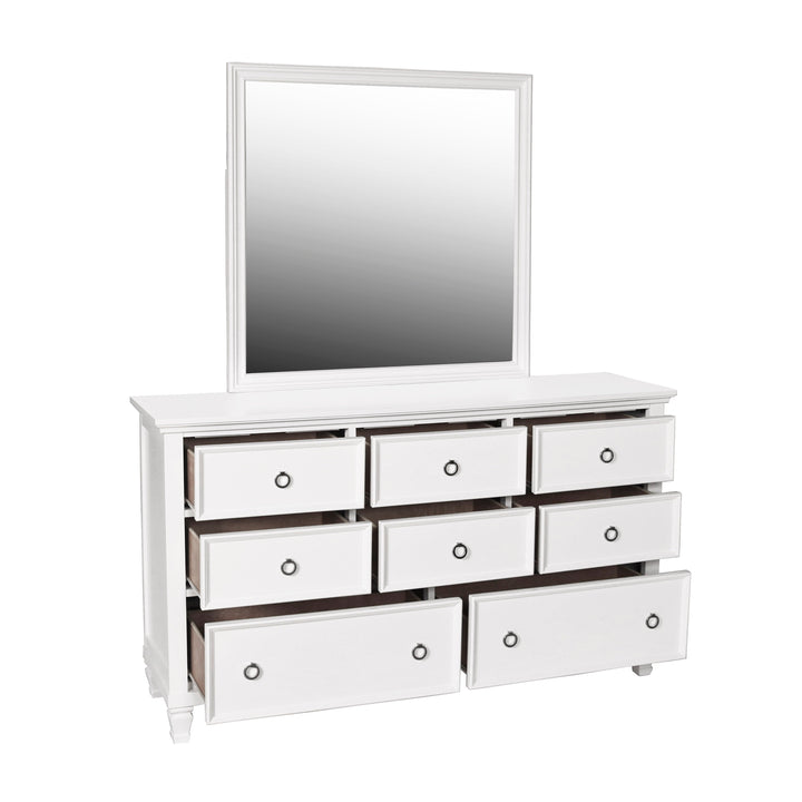 Tamarack Mirror -  White