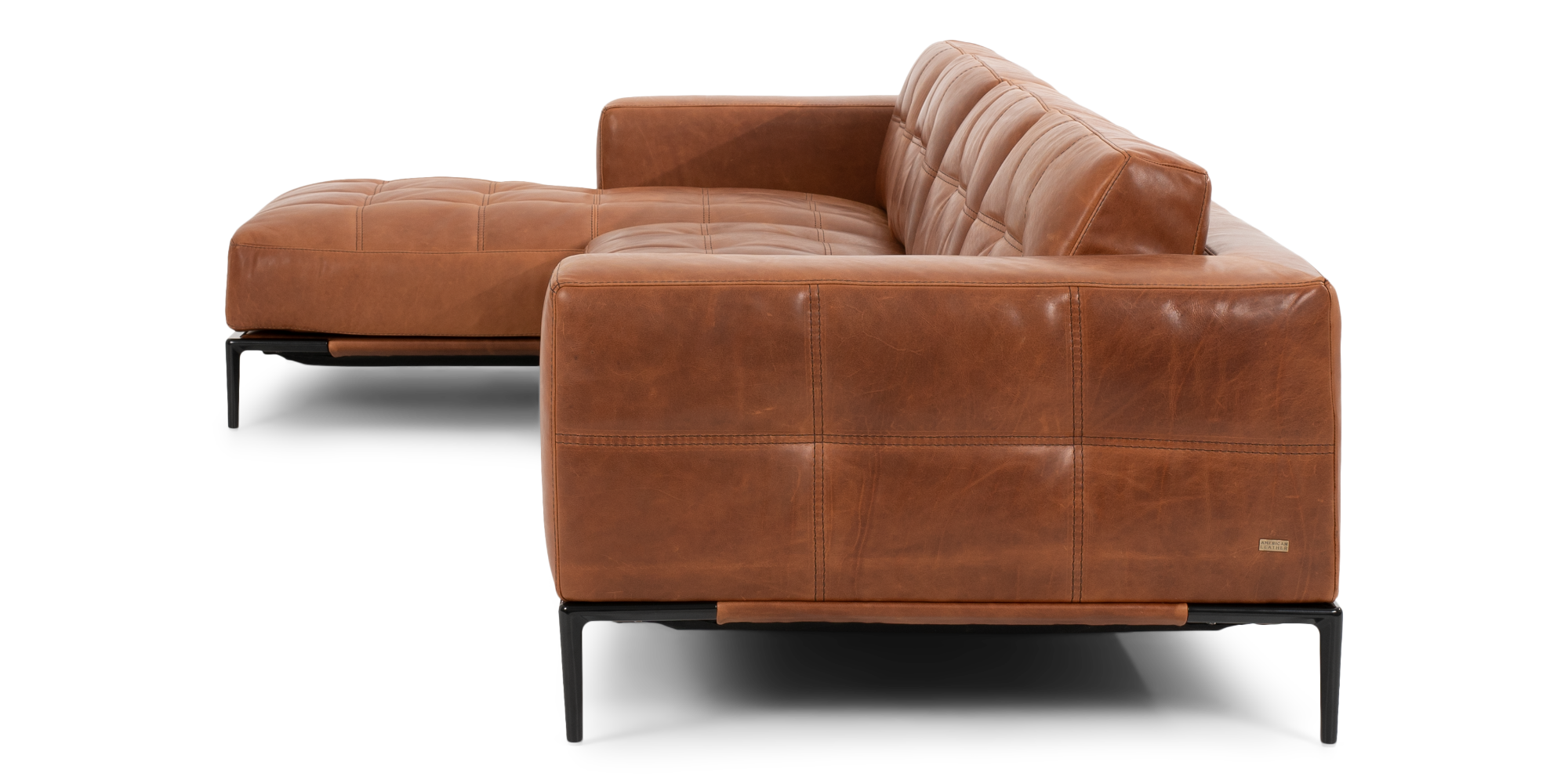 American Leather Barcelona Sectional - Thumbnail 2