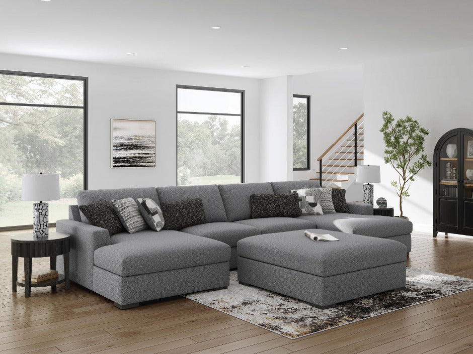 Bealton 4-Piece Sectional with Double Chaise