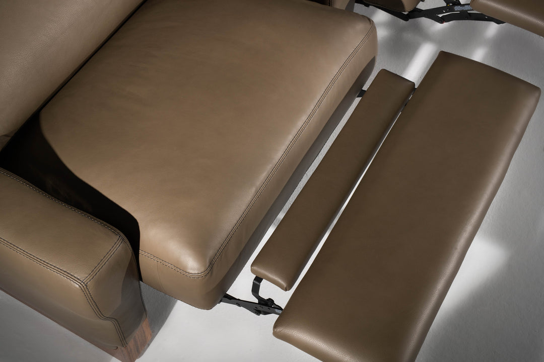 American Leather Breckenridge Leather 3-Seater Power Reclining Sofa