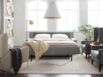 American Leather Queen Plus Sleeper Sofa