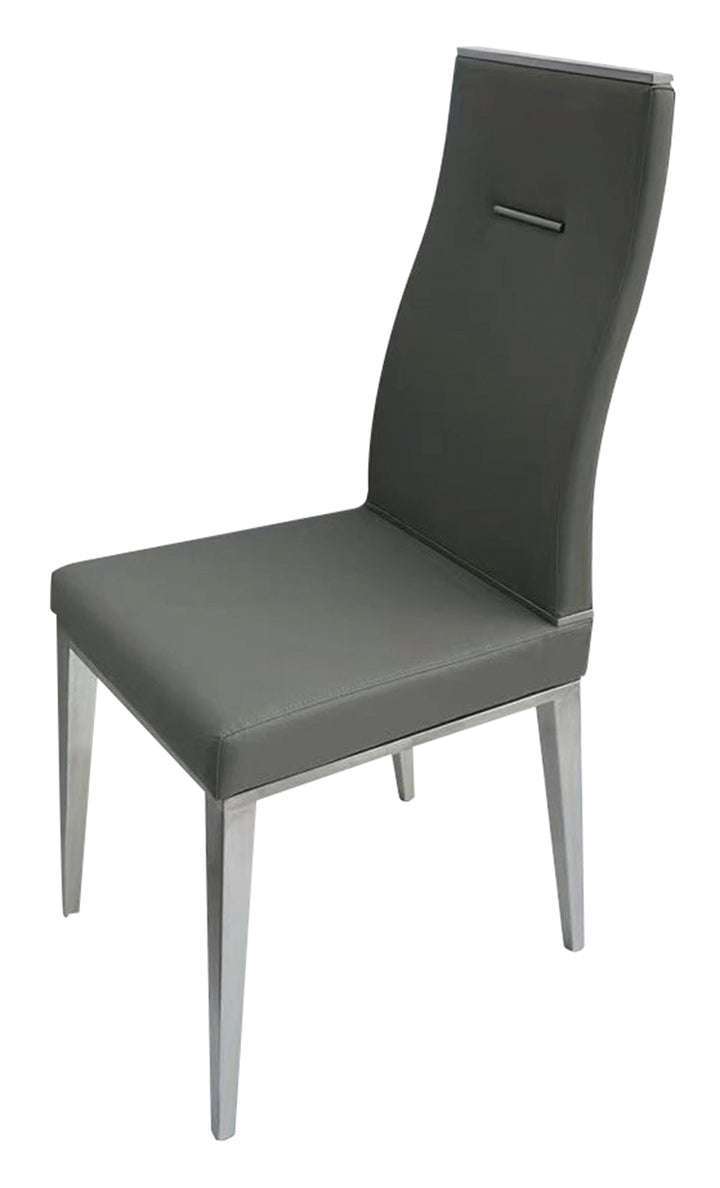 Creative Images C515 Modern Stainless Steel Dining Chair Dining Chair