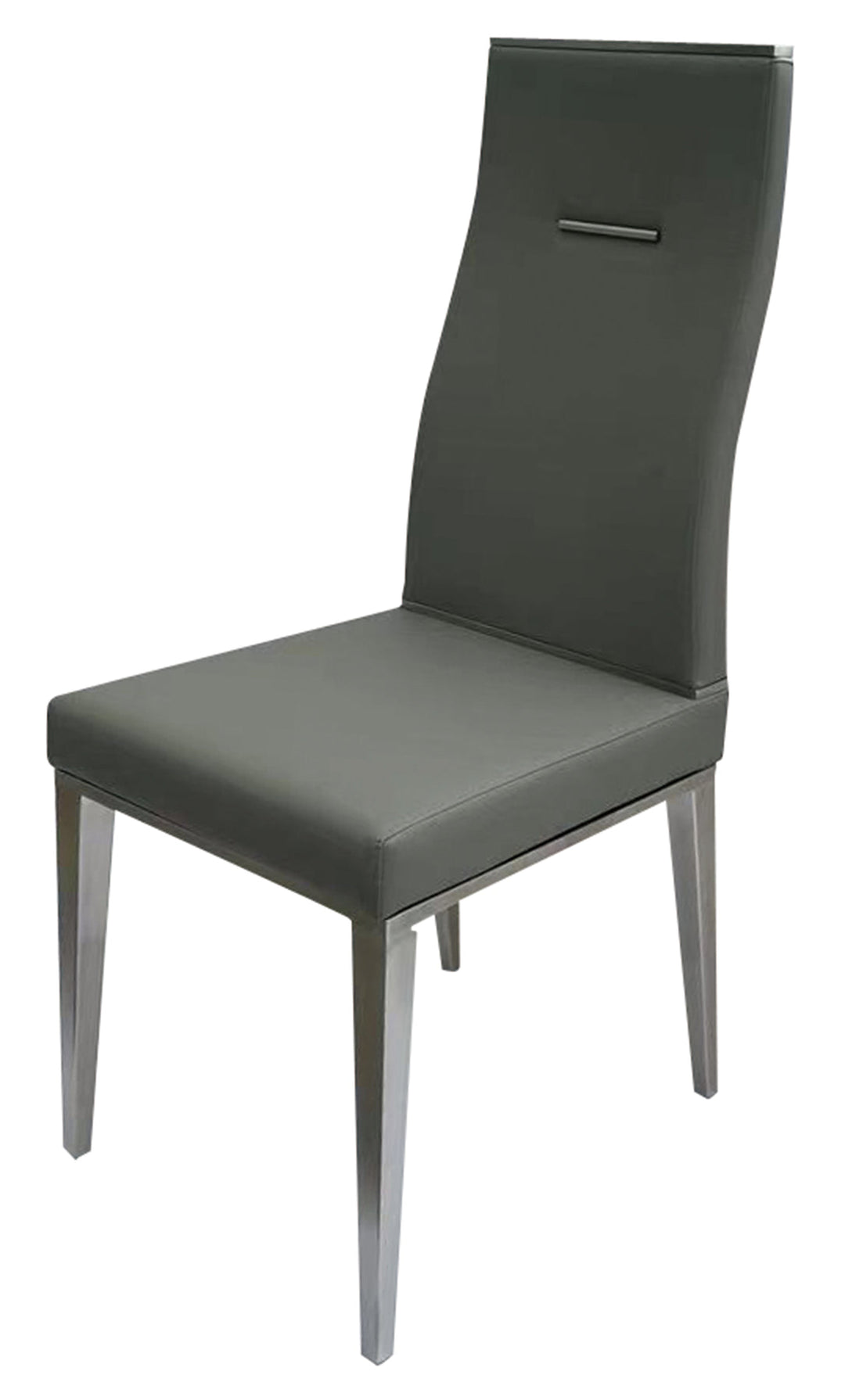 Creative Images C515 Modern Stainless Steel Dining Chair Dining Chair
