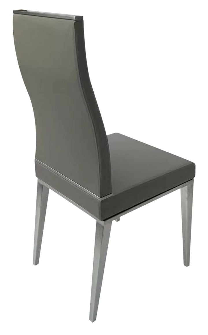Creative Images C515 Modern Stainless Steel Dining Chair Dining Chair
