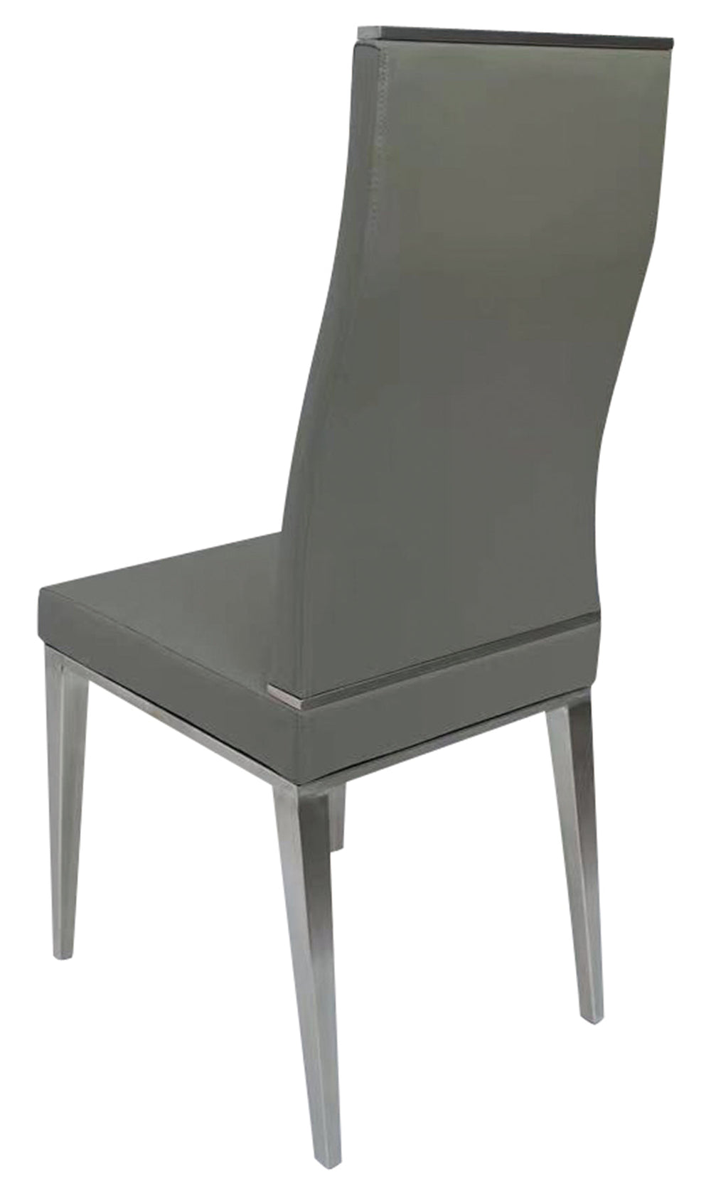 Creative Images C515 Modern Stainless Steel Dining Chair - alternate view 4