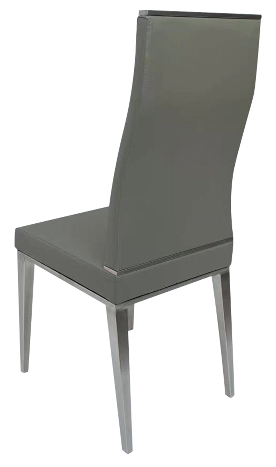 Creative Images C515 Modern Stainless Steel Dining Chair Dining Chair