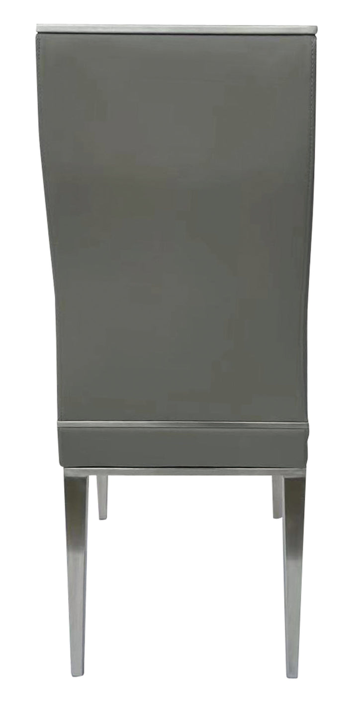 Creative Images C515 Modern Stainless Steel Dining Chair Dining Chair