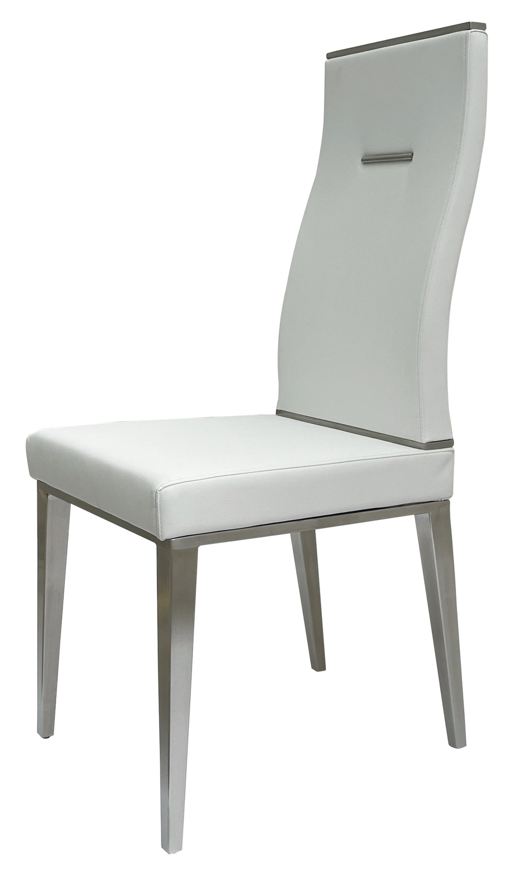 Creative Images C515 Modern Stainless Steel Dining Chair Dining Chair