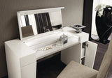 Canova Italian Vanity Table in White High Gloss