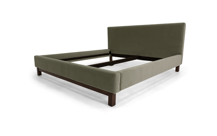 American Leather Carmet High Leg Bed