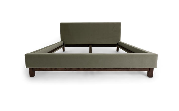 American Leather Carmet High Leg Bed
