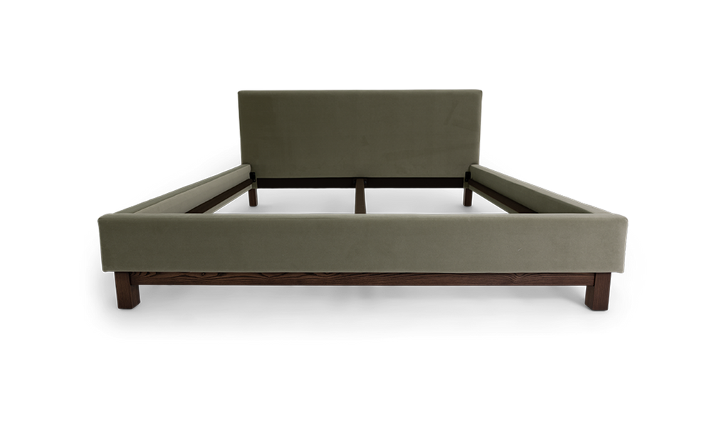 American Leather Carmet High Leg Bed
