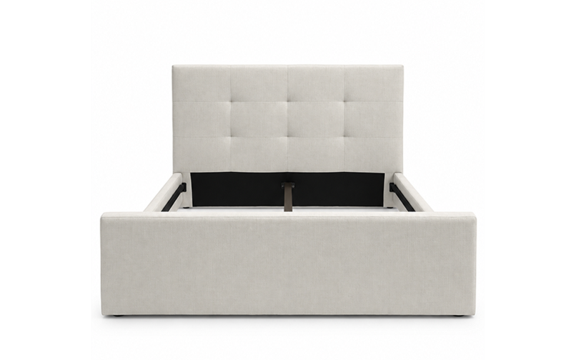 American Leather Carmet Tufted Platform Bed