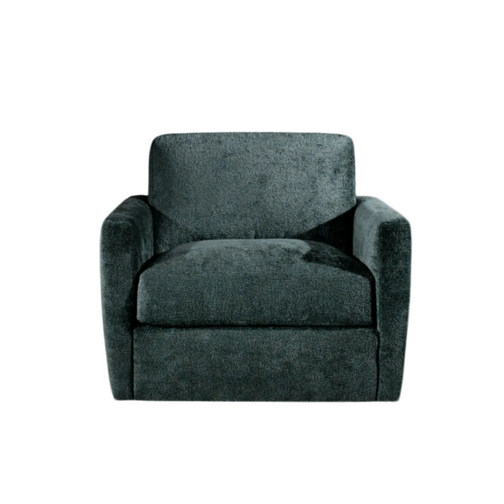 Carmet Swivel Chair by American Leather