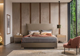ALF Italia CityLife mirror in walnut and matt bronze