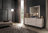 ALF Italia Claire nightstand in pearl high gloss