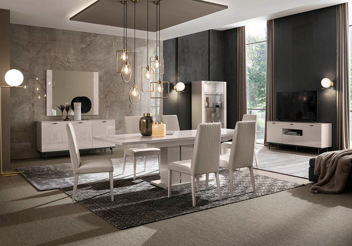 ALF Italia Claire extending dining table view 2