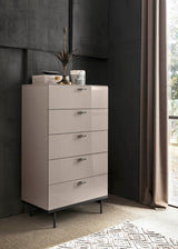 ALF Italia Claire dresser mirror in pearl high gloss
