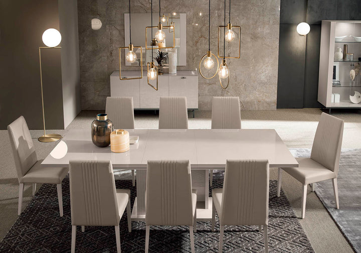 ALF Italia Claire extending dining table view 4