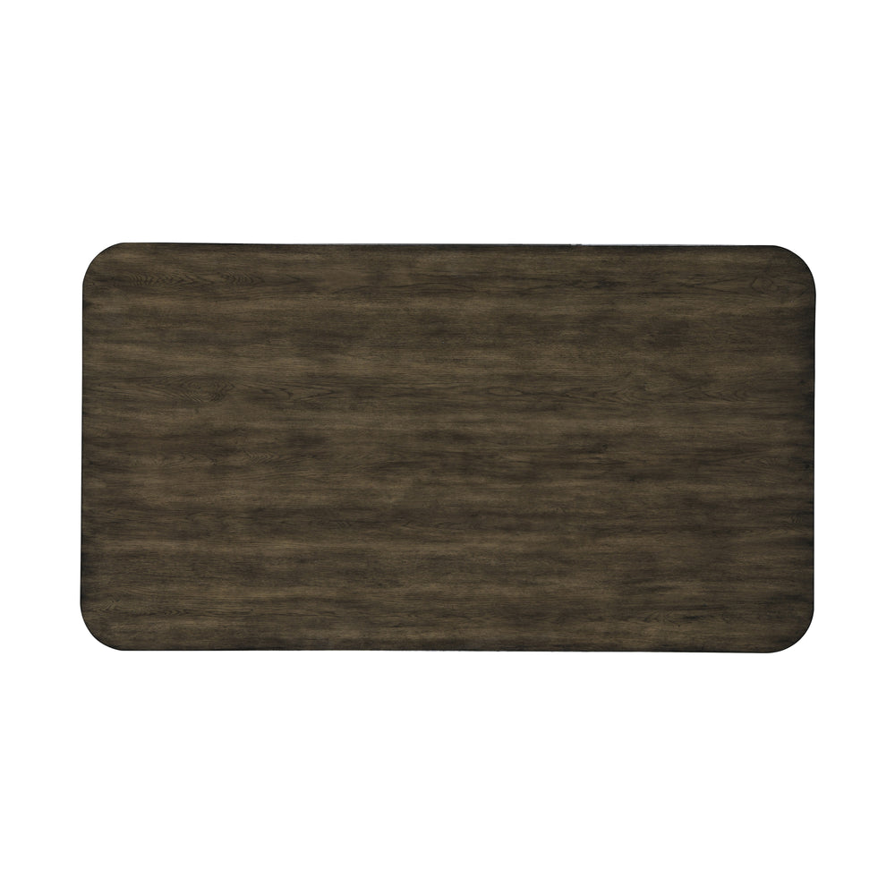 Rex 72" Fixed Top Rectangle Dining Table-Walnut
