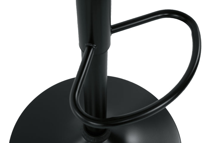 Bellatier Adjustable Height Bar Stool - Dark Brown (13)