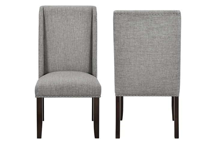 Faust Dining Chair (2 Per Carton)-Gray