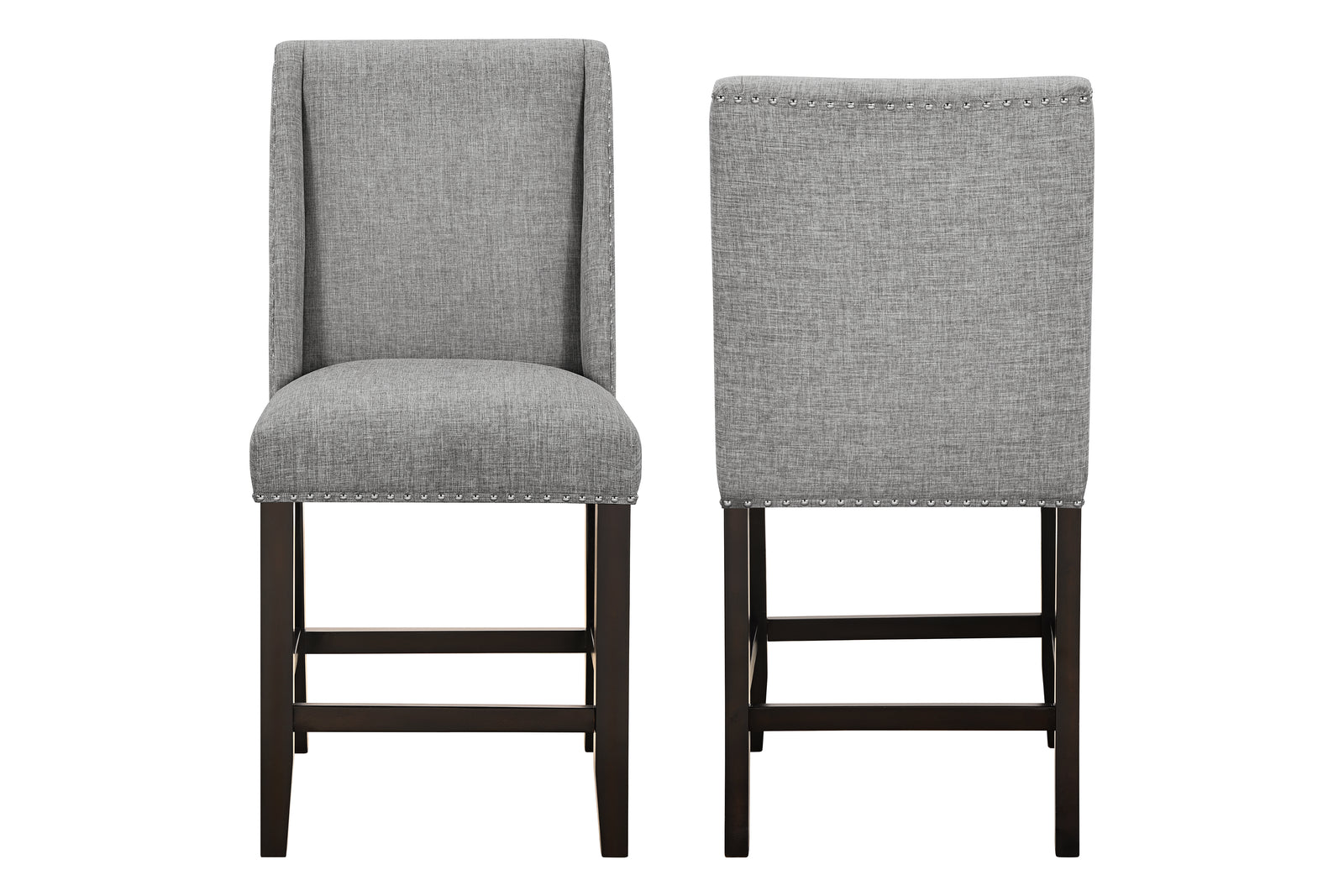 Faust Counter Chair (2 Per Carton)-Gray