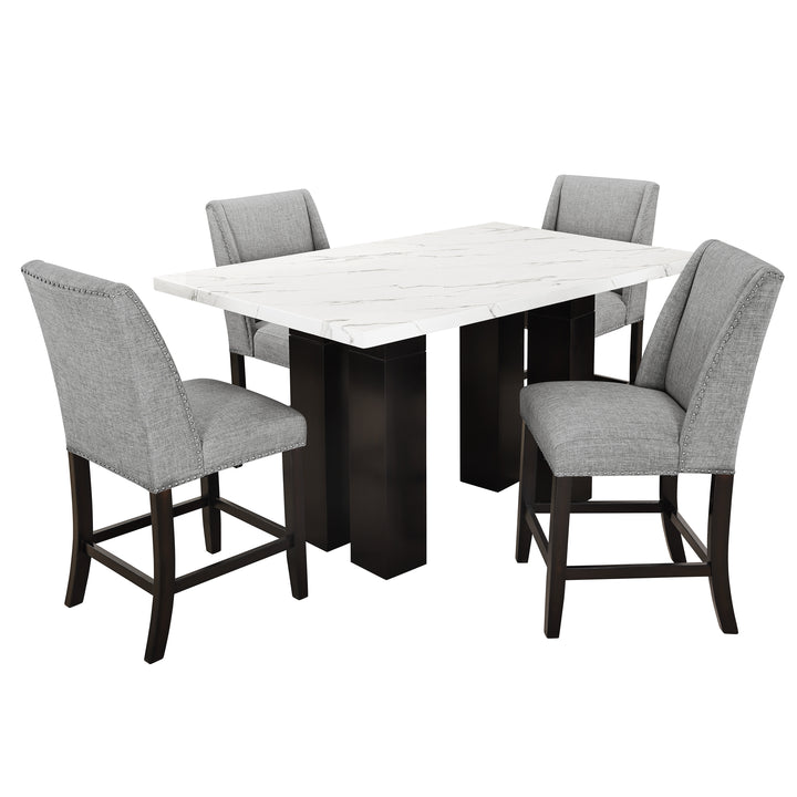 Faust Counter Chair (2 Per Carton)-Gray