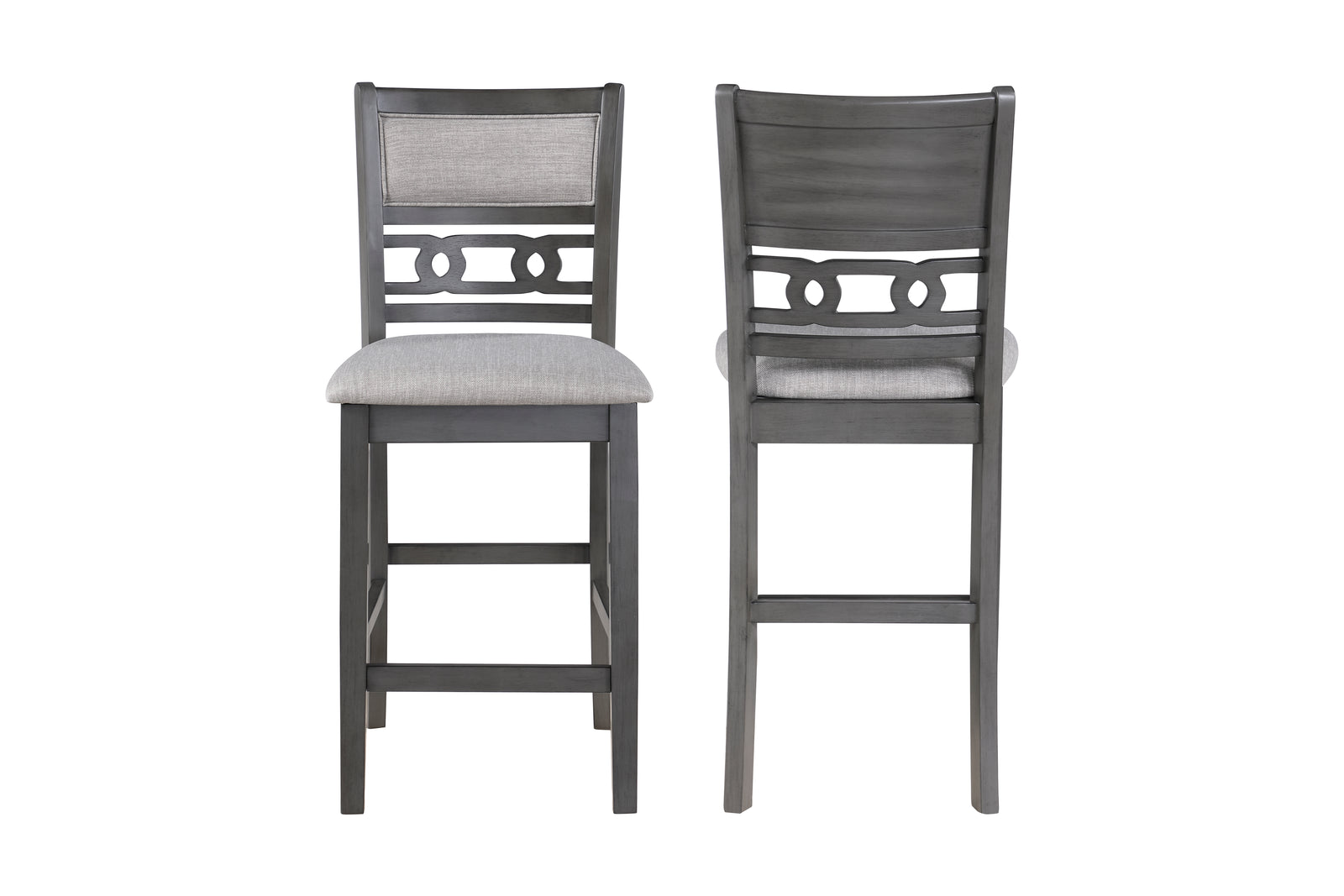 Gia Counter Chairs (2/ctn)-Gray