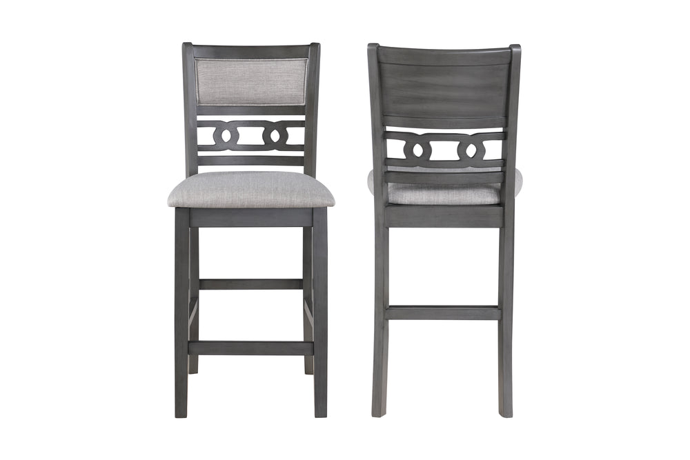 Gia Counter Chairs (2/ctn)-Gray