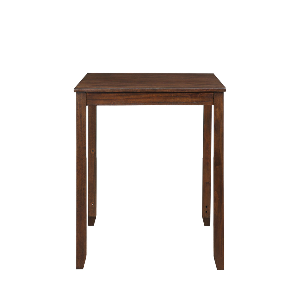 Gia 3 Pc 30" Storage Counter Table & 2 Chairs-Cherry