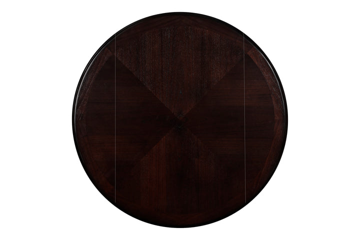Gia 3 Pc 42" Drop Leaf Dining Table &amp; 2 Chairs-Ebony