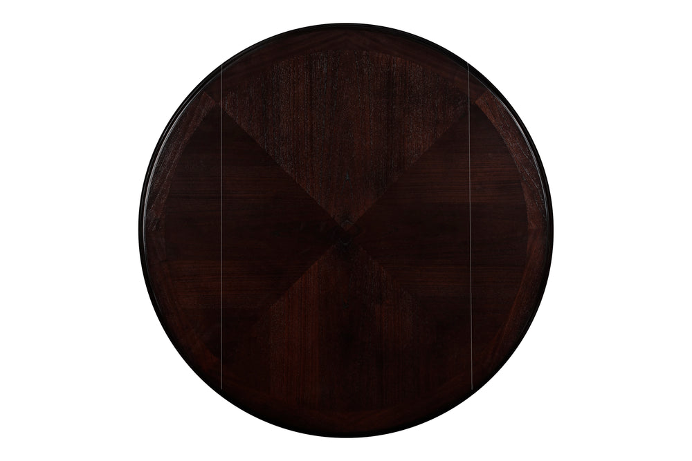 Gia 3 Pc 42" Drop Leaf Dining Table & 2 Chairs-Ebony