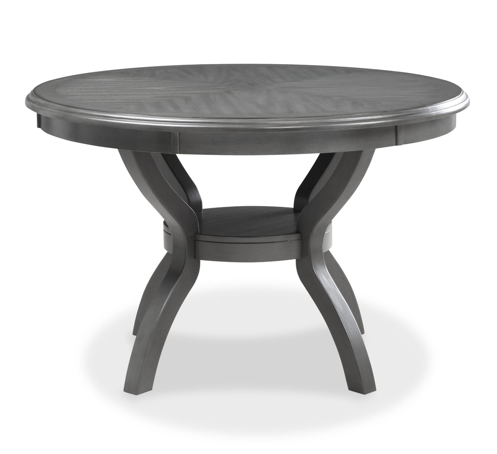 Cori Round Dining 5 Pc Set-Gray