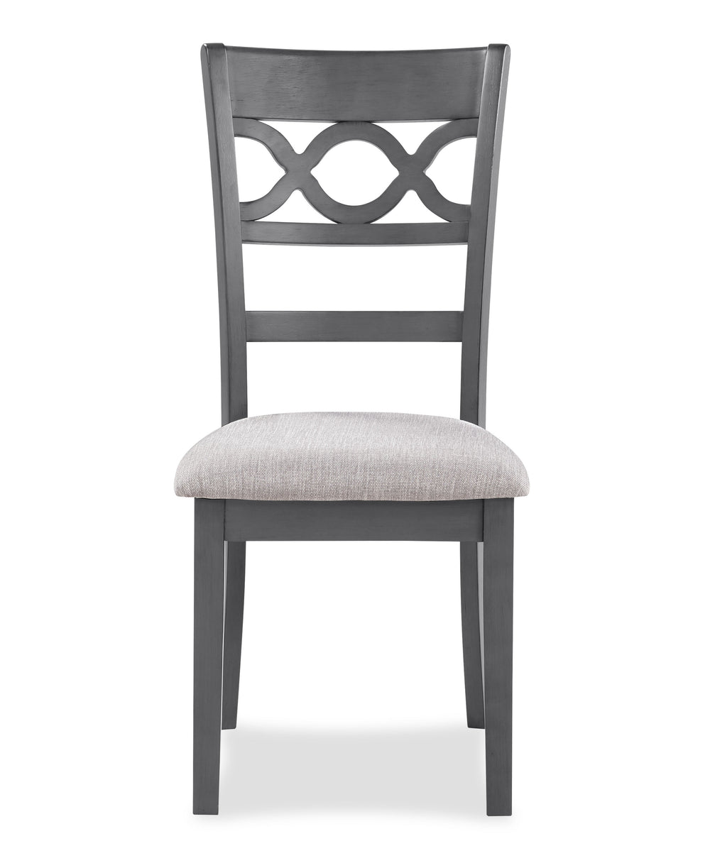 Cori Round Dining 5 Pc Set-Gray