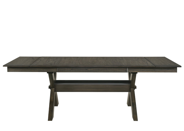Gulliver Dining Table Base-Rustic Brown (2 Of 2)
