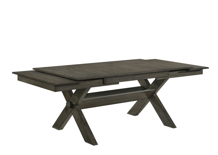 Gulliver Dining Table Base-Rustic Brown (2 Of 2)