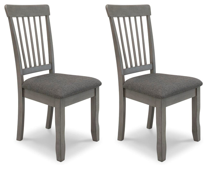 Shullden Dining Chair (Set of 2) - Gray (2)