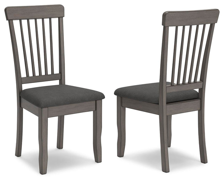 Shullden Dining Table and 2 Chairs - Gray (3)
