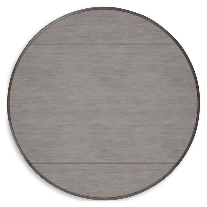 Shullden Drop Leaf Dining Table - Dark Gray (5)