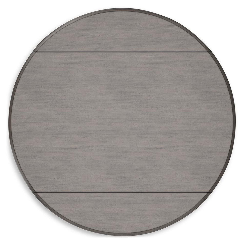 Shullden Drop Leaf Dining Table - Dark Gray (5)