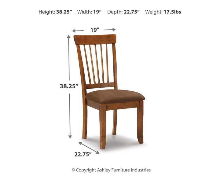 Berringer Dining Chair - Dark Brown (6)