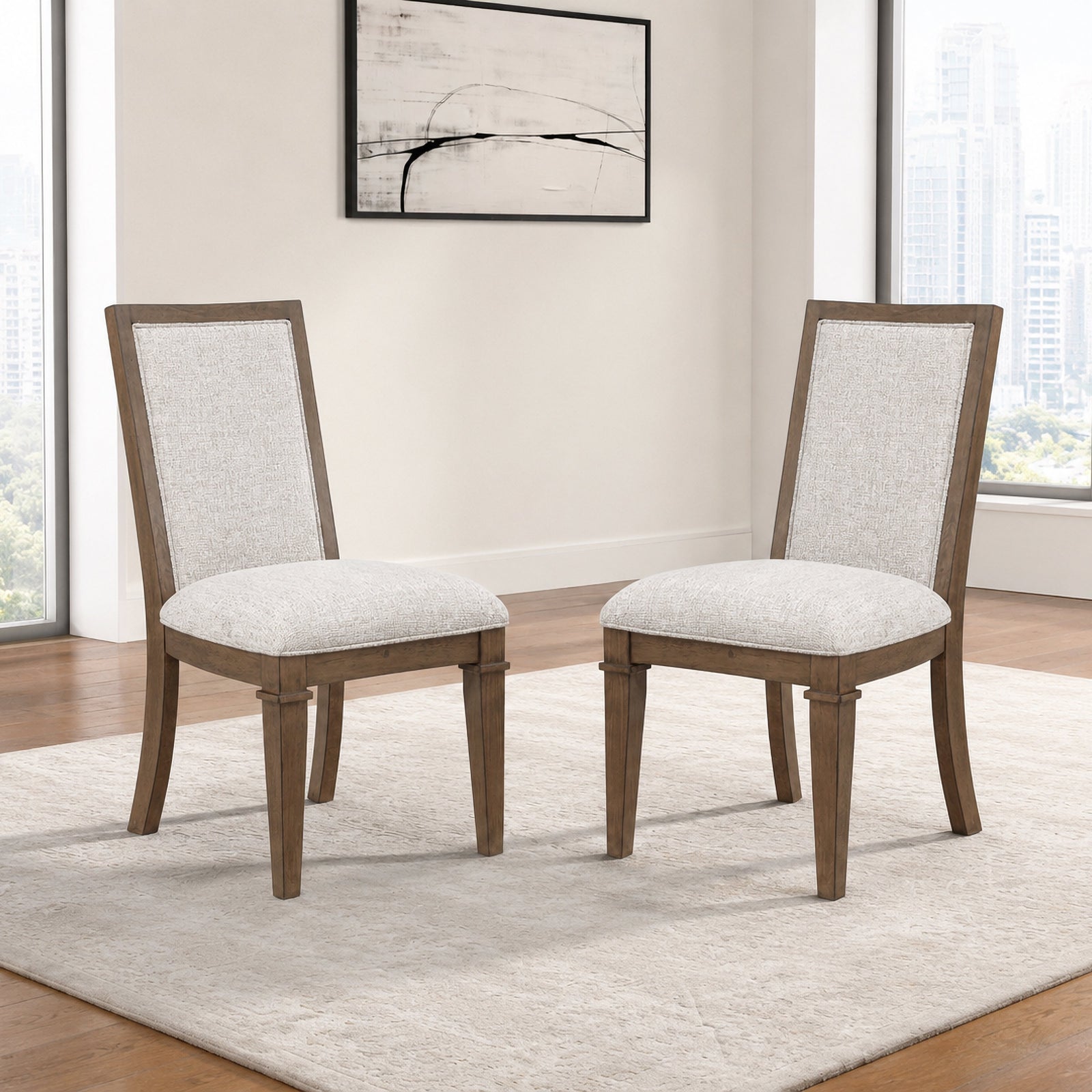 Mariana Upholstered Side Chair (2 Per Carton)-Vintage Mocha