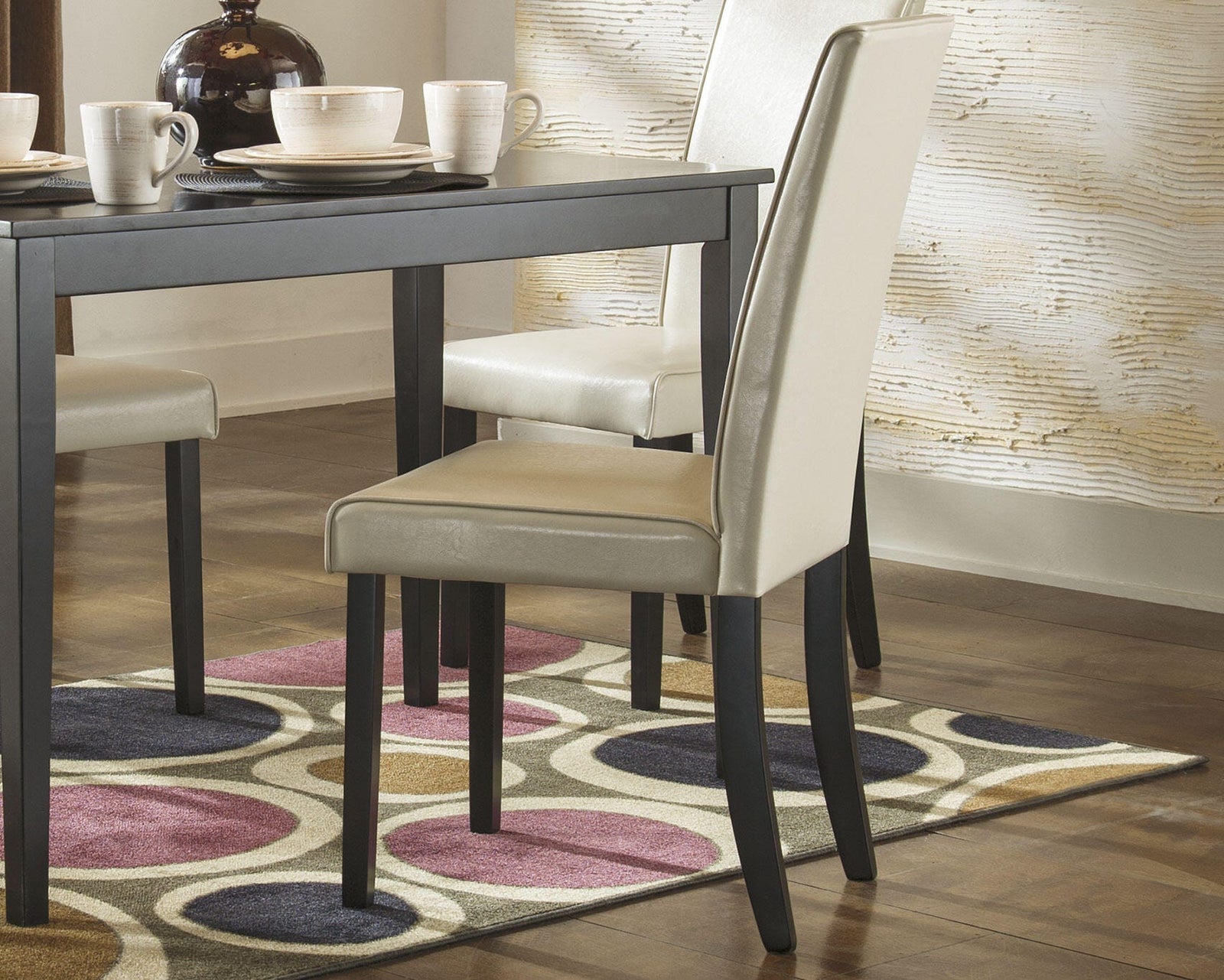 Kimonte Dining Chair - Pearl Silver (2)